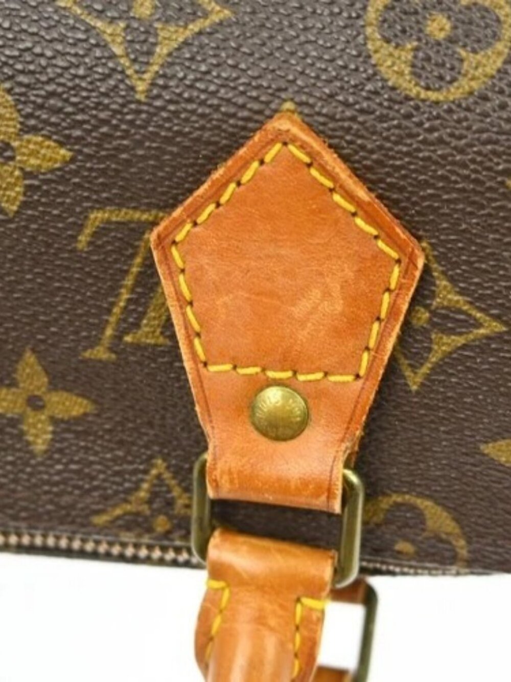 BUYIT02 LOUIS VUITTON SPEEDY 35 HANDBAG MONOGRAM CANVAS M41524 VI872 YQ07141 - Picture 4 of 15